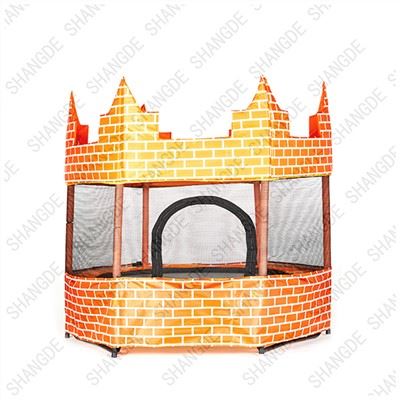 60-tolline Castle Kids batuut
